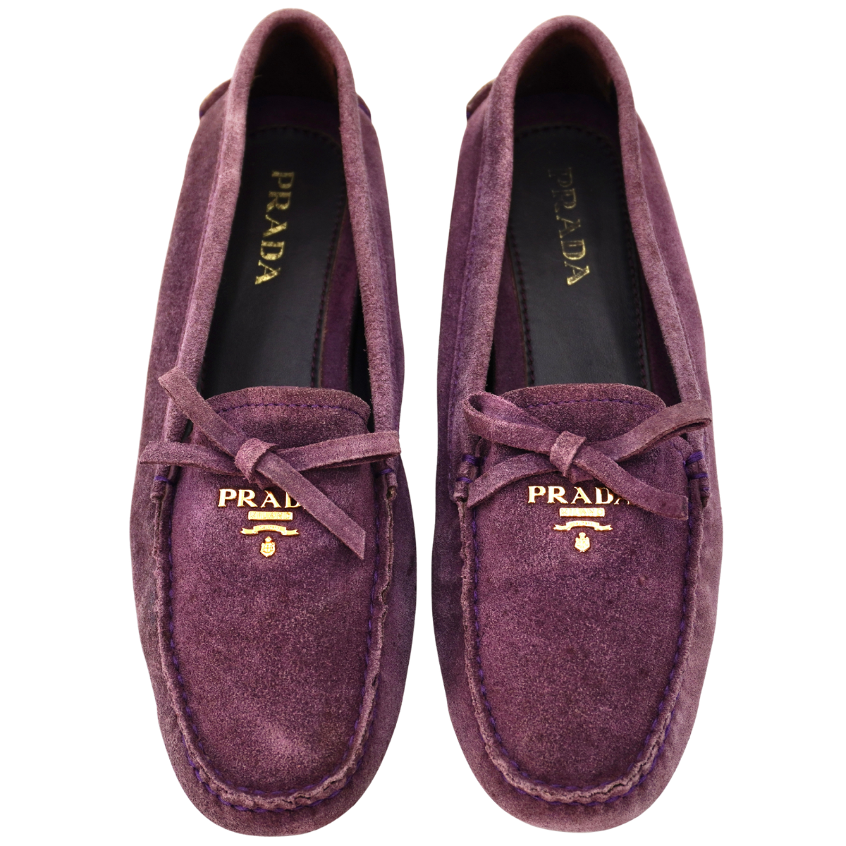 Mocasines Prada Mujer Morados