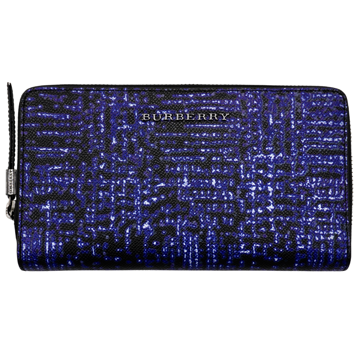 Blue Burberry Wallet