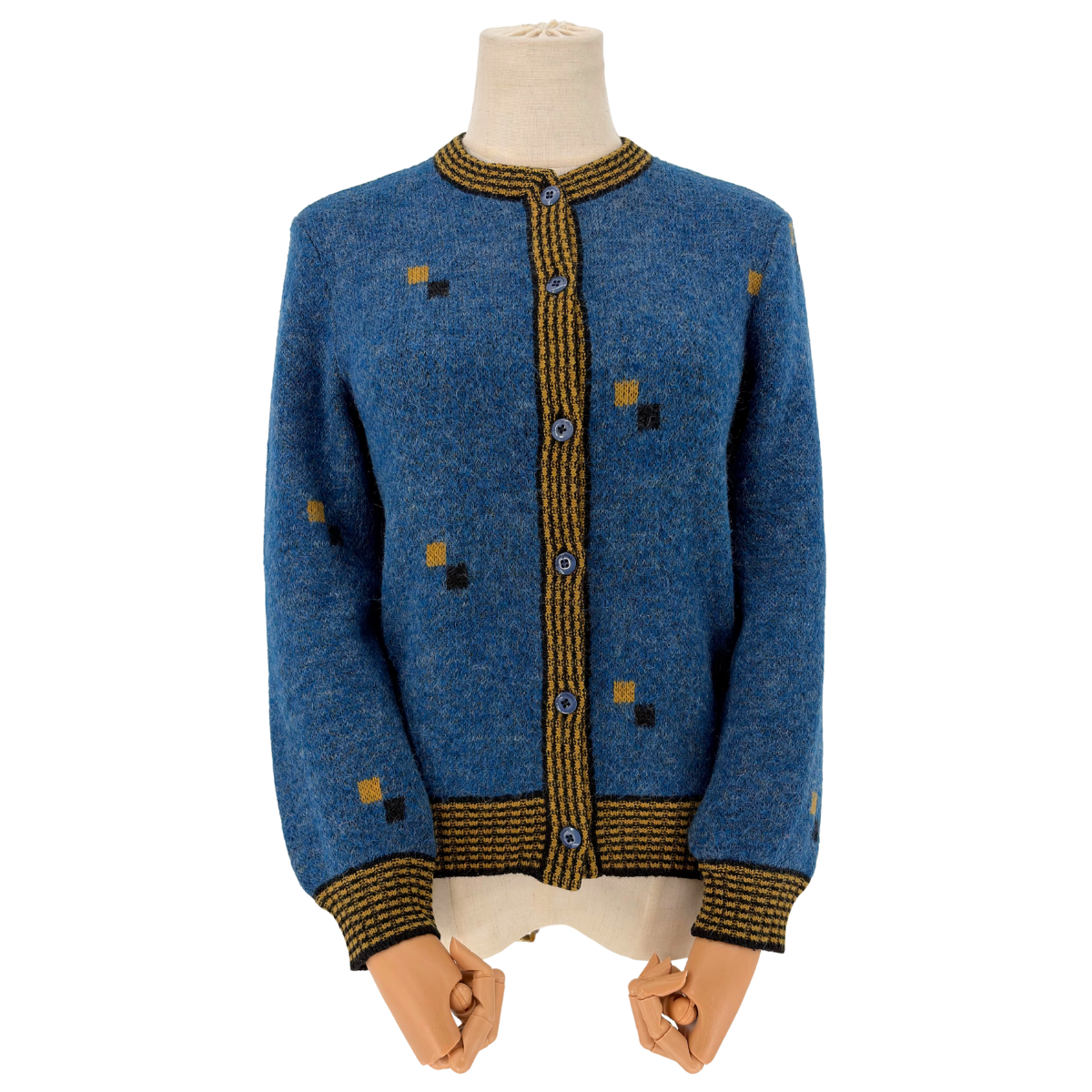 Cardigan Salvatore Ferragamo Azul
