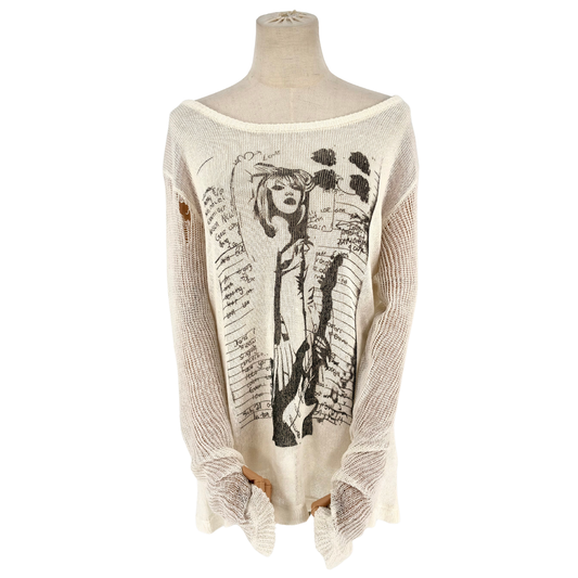 Suéter Hysteric Glamour Sweater Glamour x Courtney Love