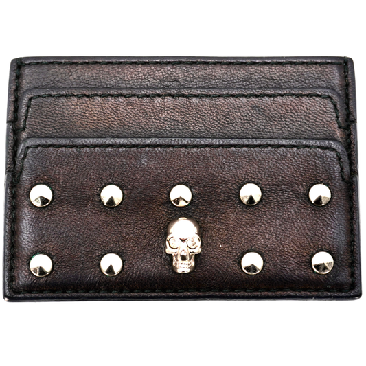 Tarjetero Alexander McQueen Studs