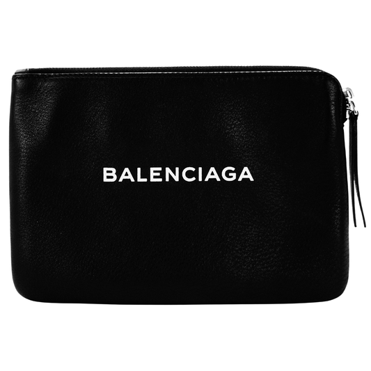 Clutch Balenciaga Calfskin Black
