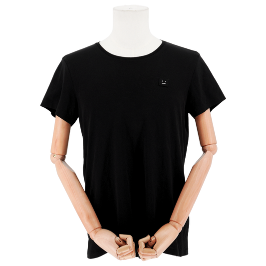 Playera Acne Studios Black Smiley