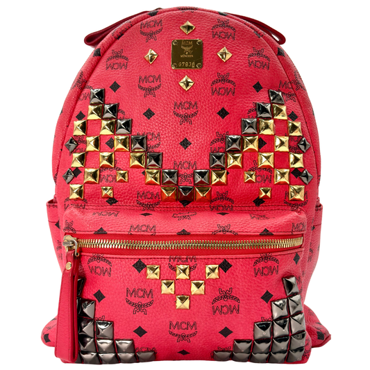 Mochila MCM Stark Rosa