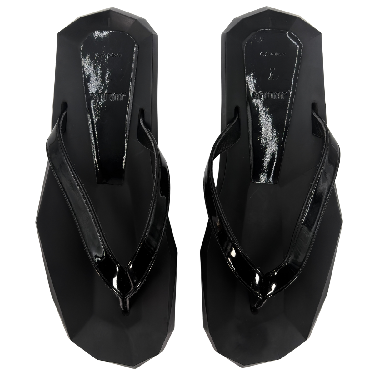 Sandalias Julius Split-Toe Negro