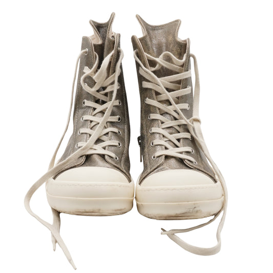Botas Rick Owens Ramones Silver