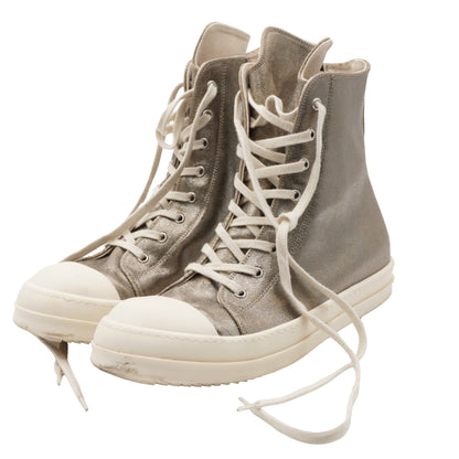 Botas Rick Owens Ramones Silver