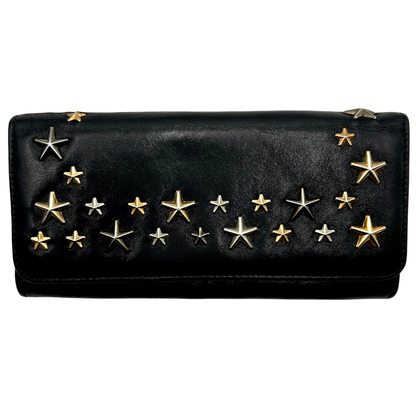 Cartera Jimmy Choo Star Studded Negro