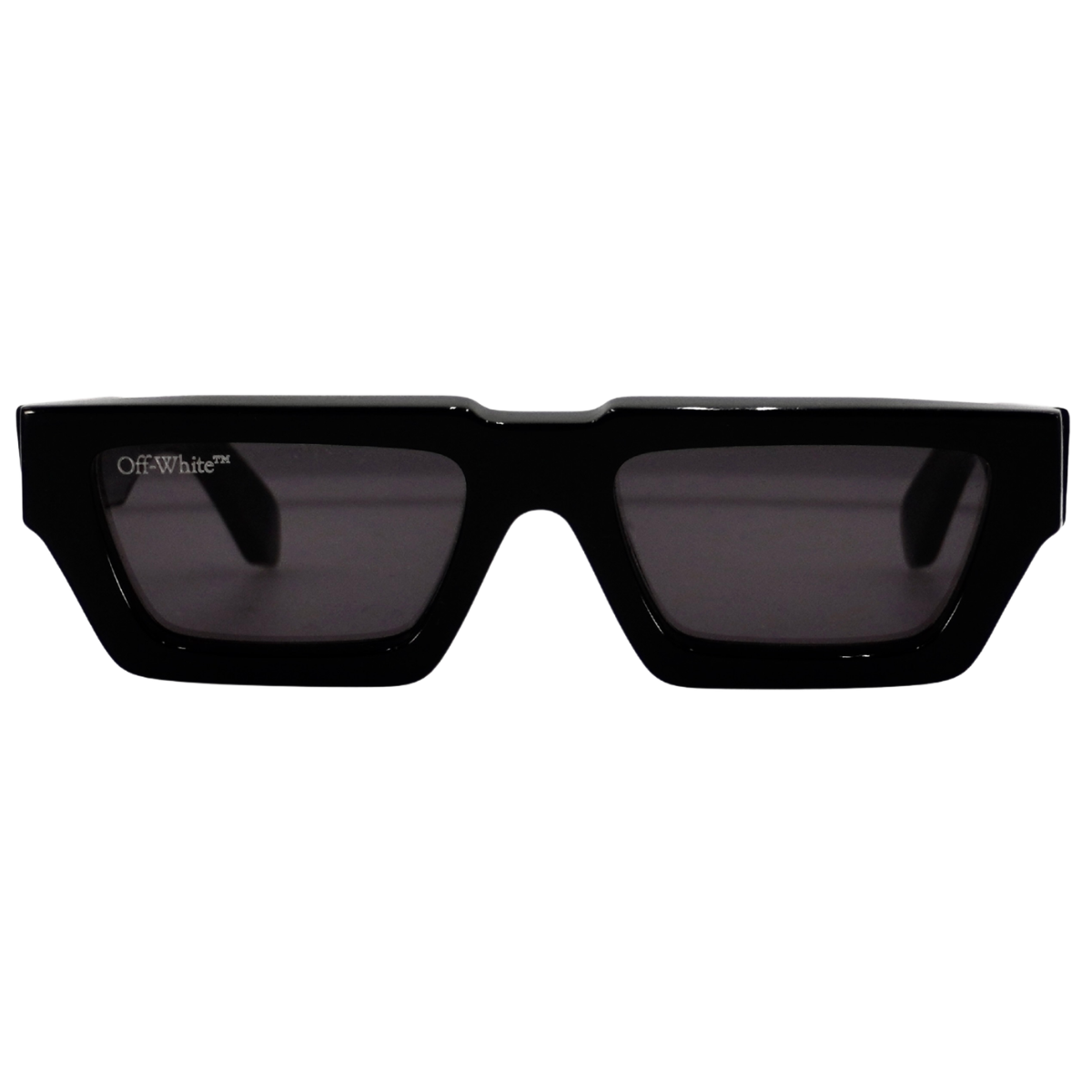 Off White Rectangular Black Glasses