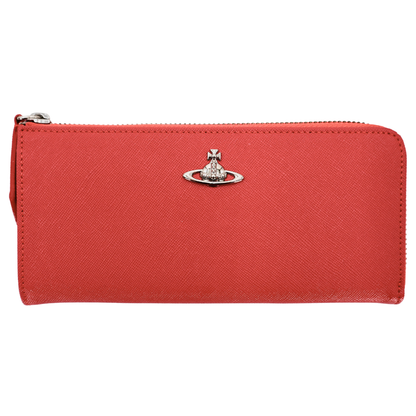 Cartera Vivienne Westwood Larga Naranja