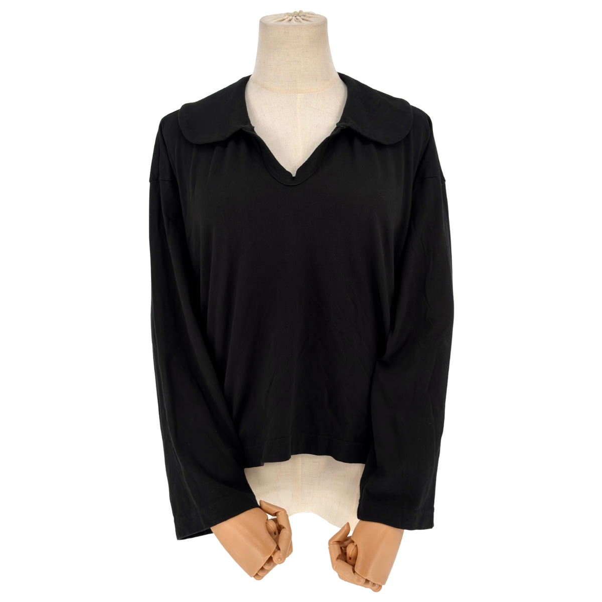 Playera Comme des Garçons Collar Negro