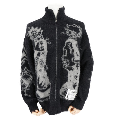 Suéter Mohair Brushed Cardigan