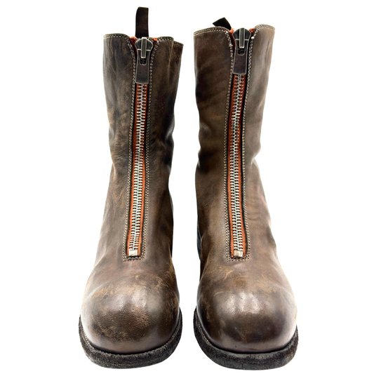 Botas Guidi Zip Olive