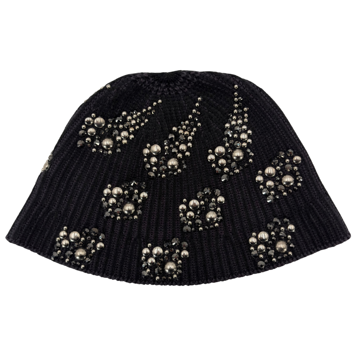 Gorro Atiissu Rhinestone Beanie Negro