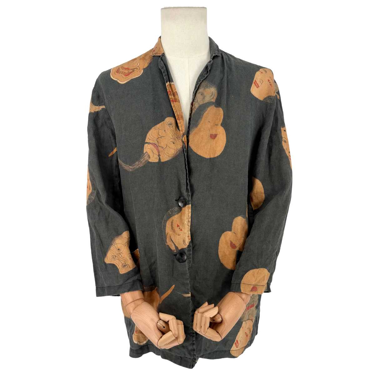 Camisa Uma Wang Noh Mask