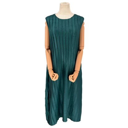 Vestido Issey Miyake Pleats Please Teal