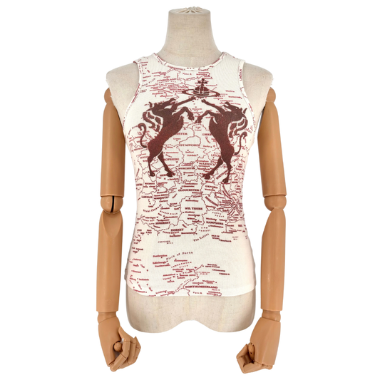 Blusa Sin Mangas Vivienne Westwood Year of the Horse Tank Top
