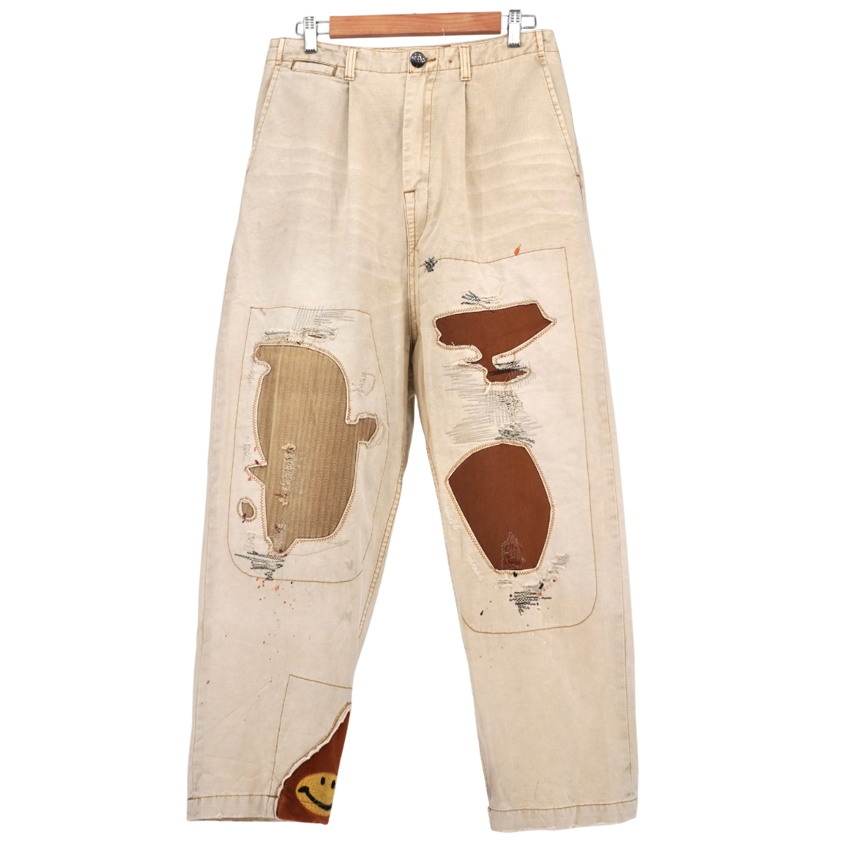 Pantalones Kapital Patchwork