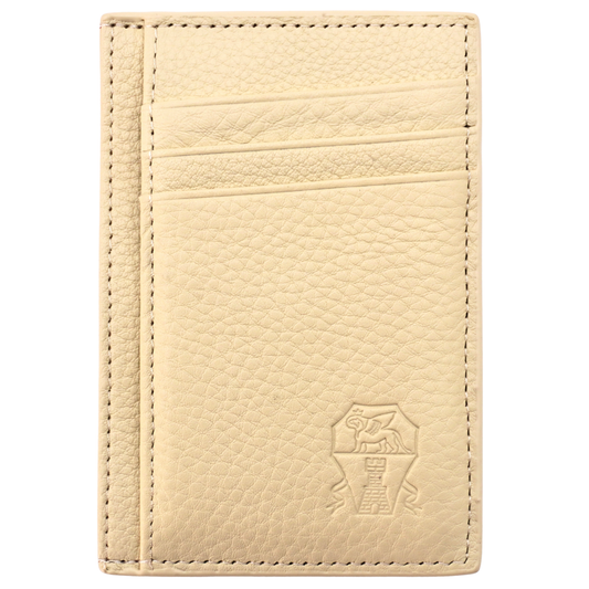 Tarjetero Brunello Cucinelli Beige
