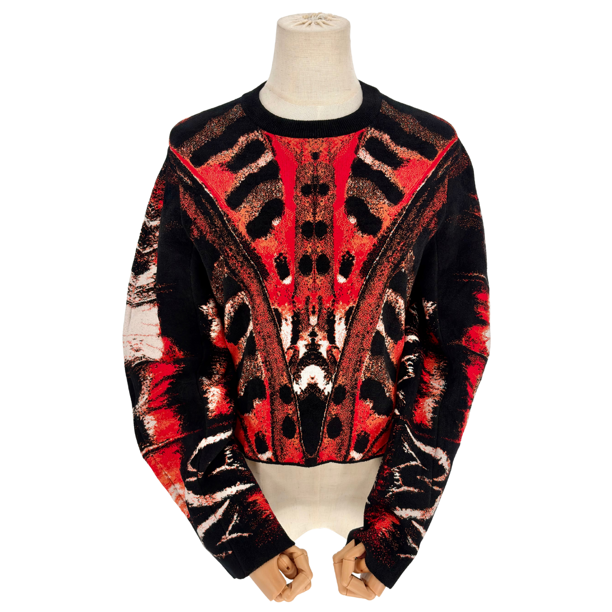 Sueter  Alexander McQueen Feather Print