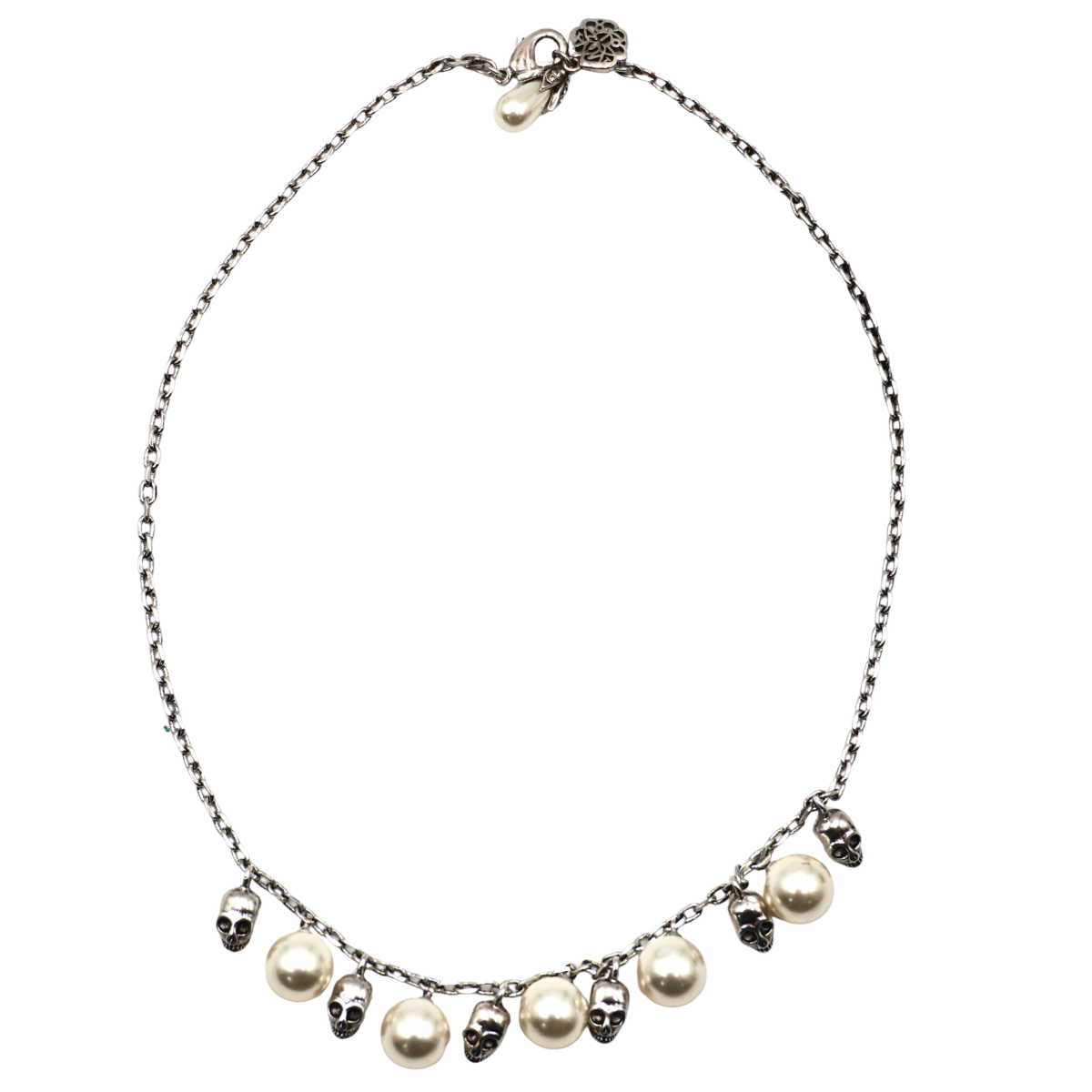 Collar Alexander McQueen Pearl Skull