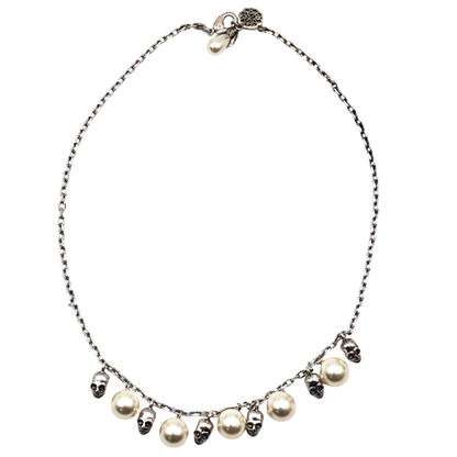Collar Alexander McQueen Pearl Skull