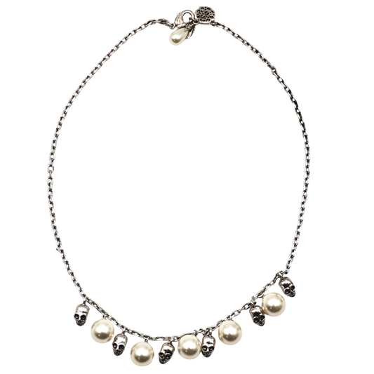 Collar Alexander McQueen Pearl Skull