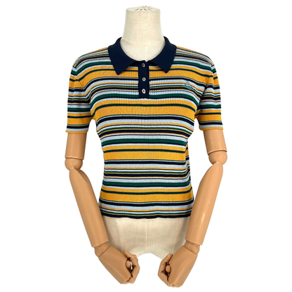 Playera Polo Vivienne Westwood Striped Knit