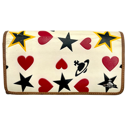 Cartera Vivienne Westwood Hearts & Stars
