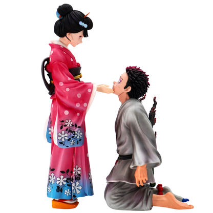 Figuras Coleccionables Demon Slayer Akaza and Koyuki