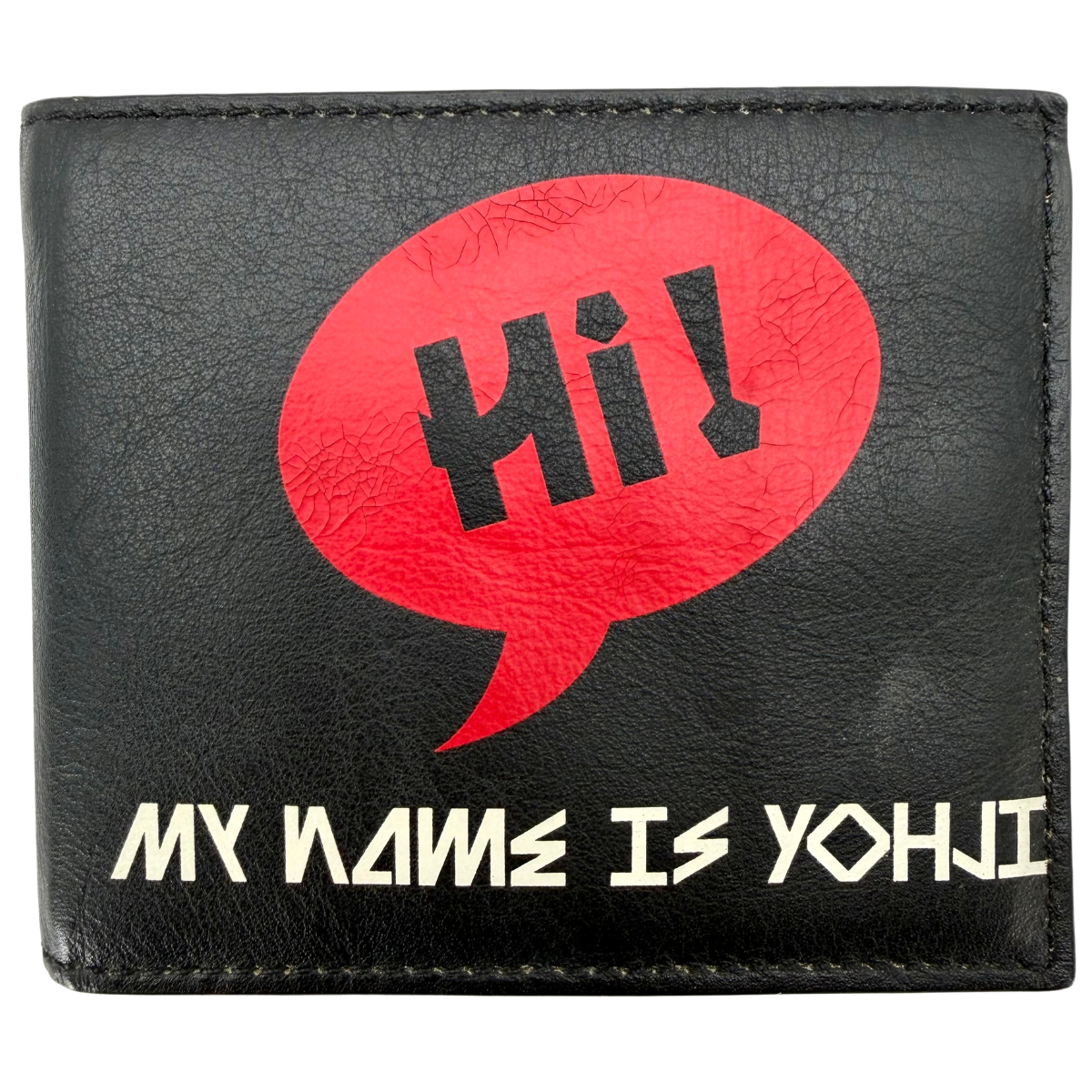Cartera Yohji Yamamoto Y-3 Hi My Name Is Yohji Wallet