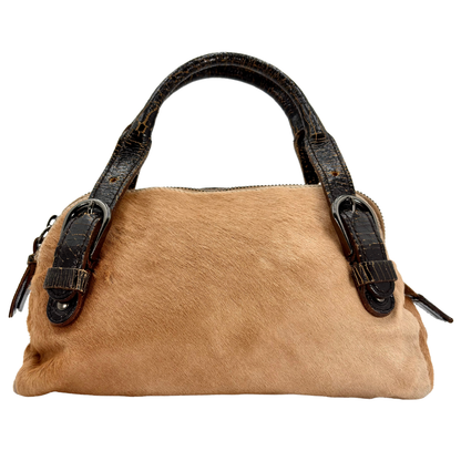 Bolsa de Mano Miu Miu Bolso Vintage Camel