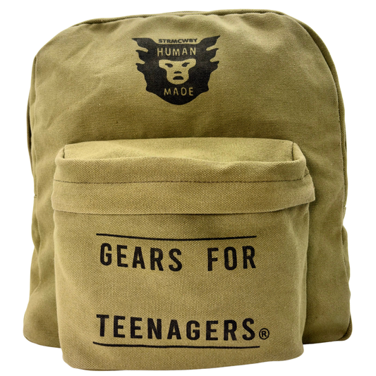 Mochila Human Made Gears for Teenagers Verde