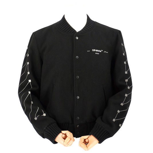 Chamarra Off-White Negro 2013