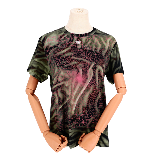 Playera Diesel T-Just Spiral Control Graphic