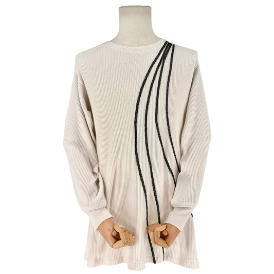 Playera Kiko Kostadinov Knitted Striped
