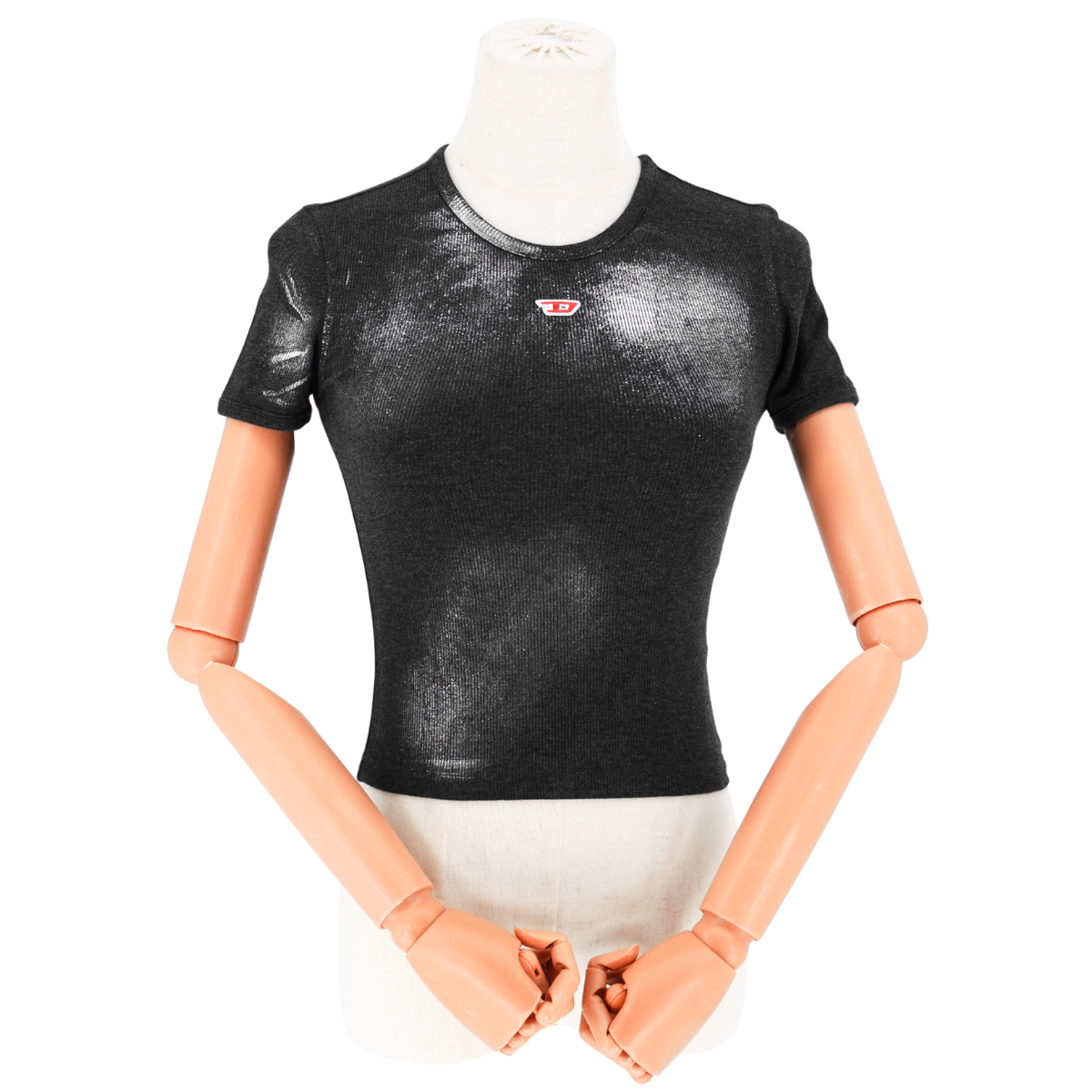 Playera Diesel Gray Silver