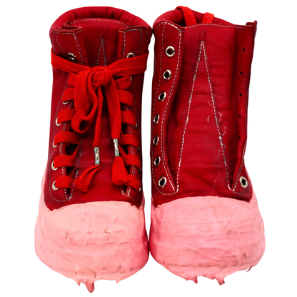 Tenis Carol Christian Poell Drip Sneakers Red