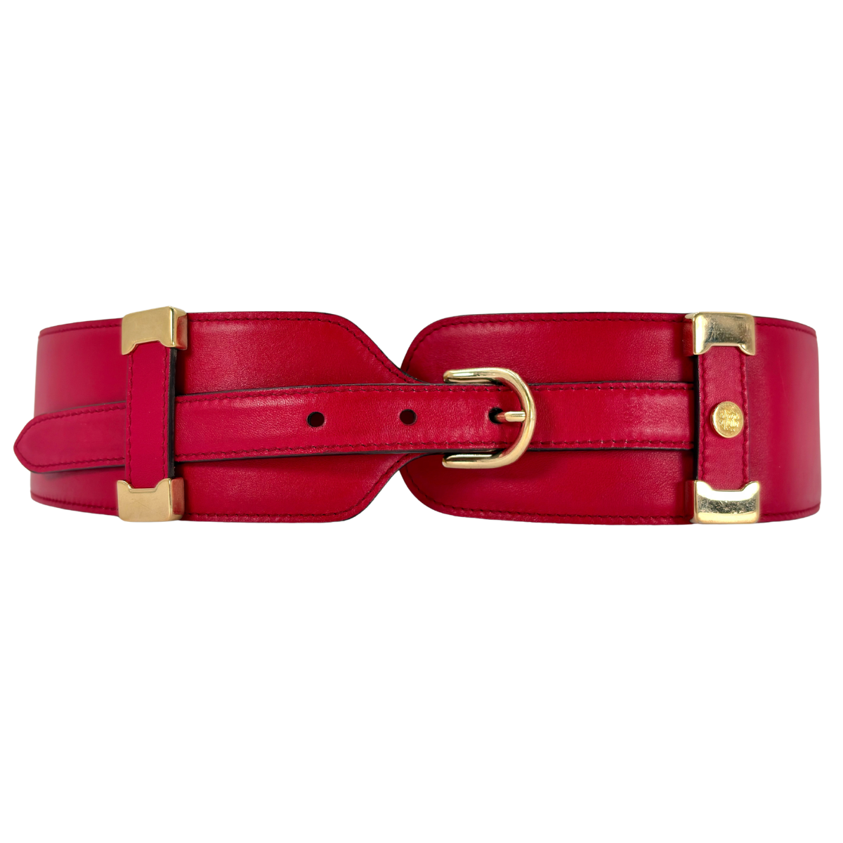 Cinturón Roberto Cavalli Rojo