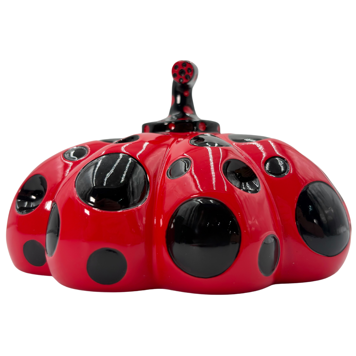 Escultura Yayoi Kusama Calabaza