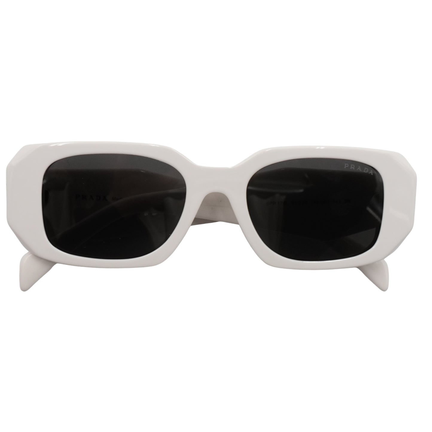 Lentes de Sol Prada Irregular Frame Blancos
