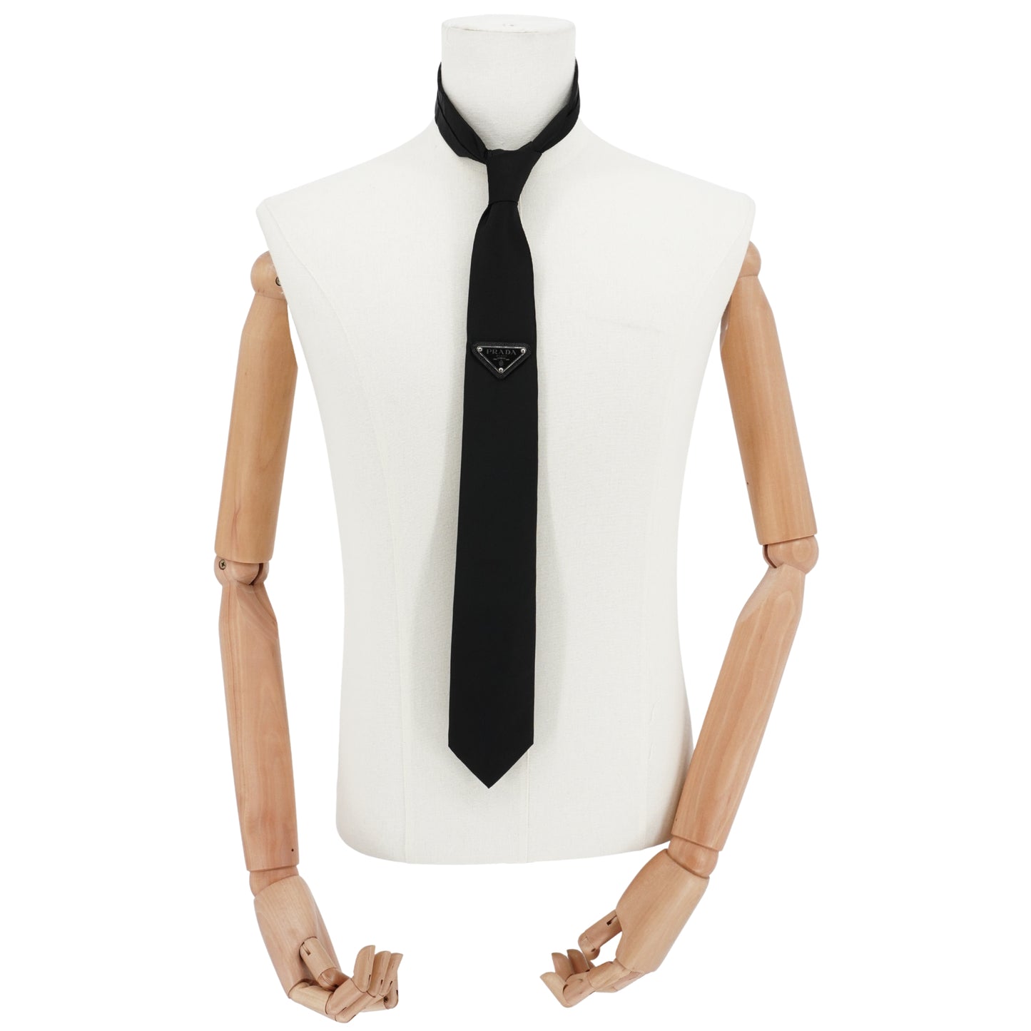Corbata Prada Re-nylon Negra