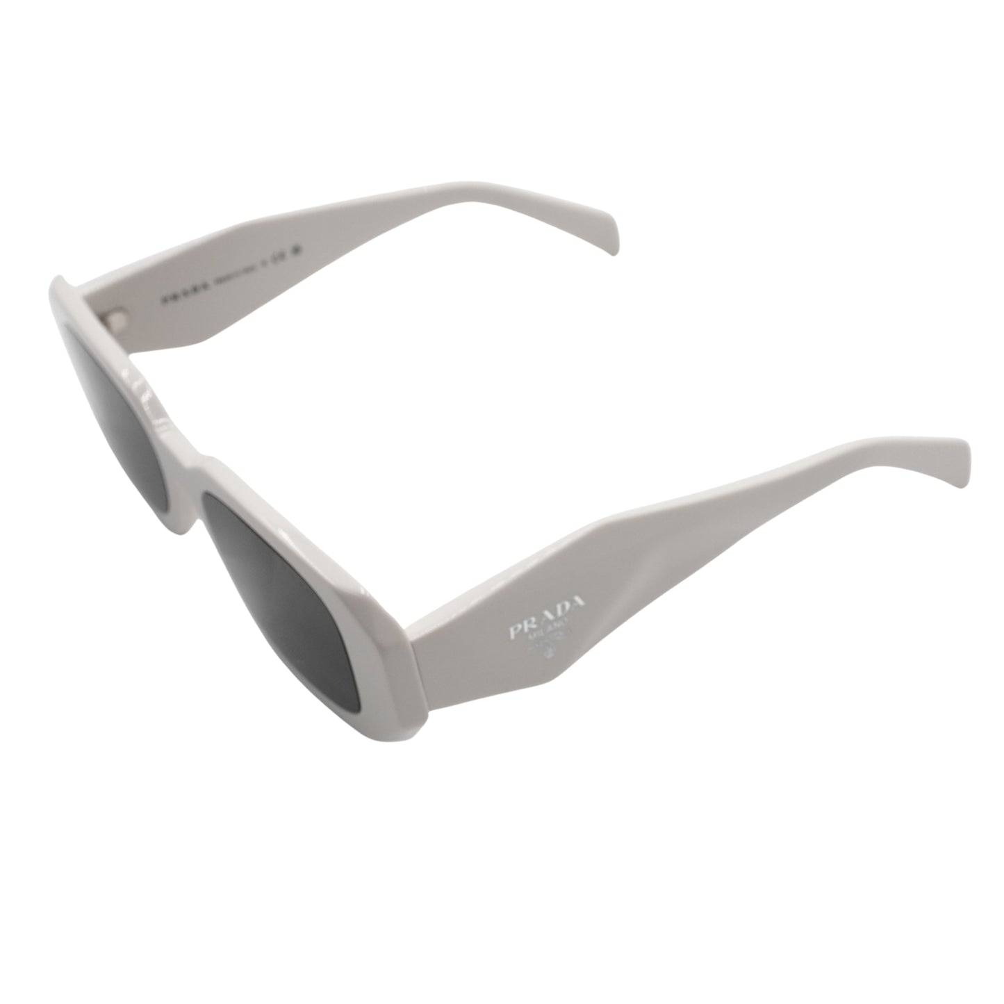 Lentes de Sol Prada Irregular Frame Blancos