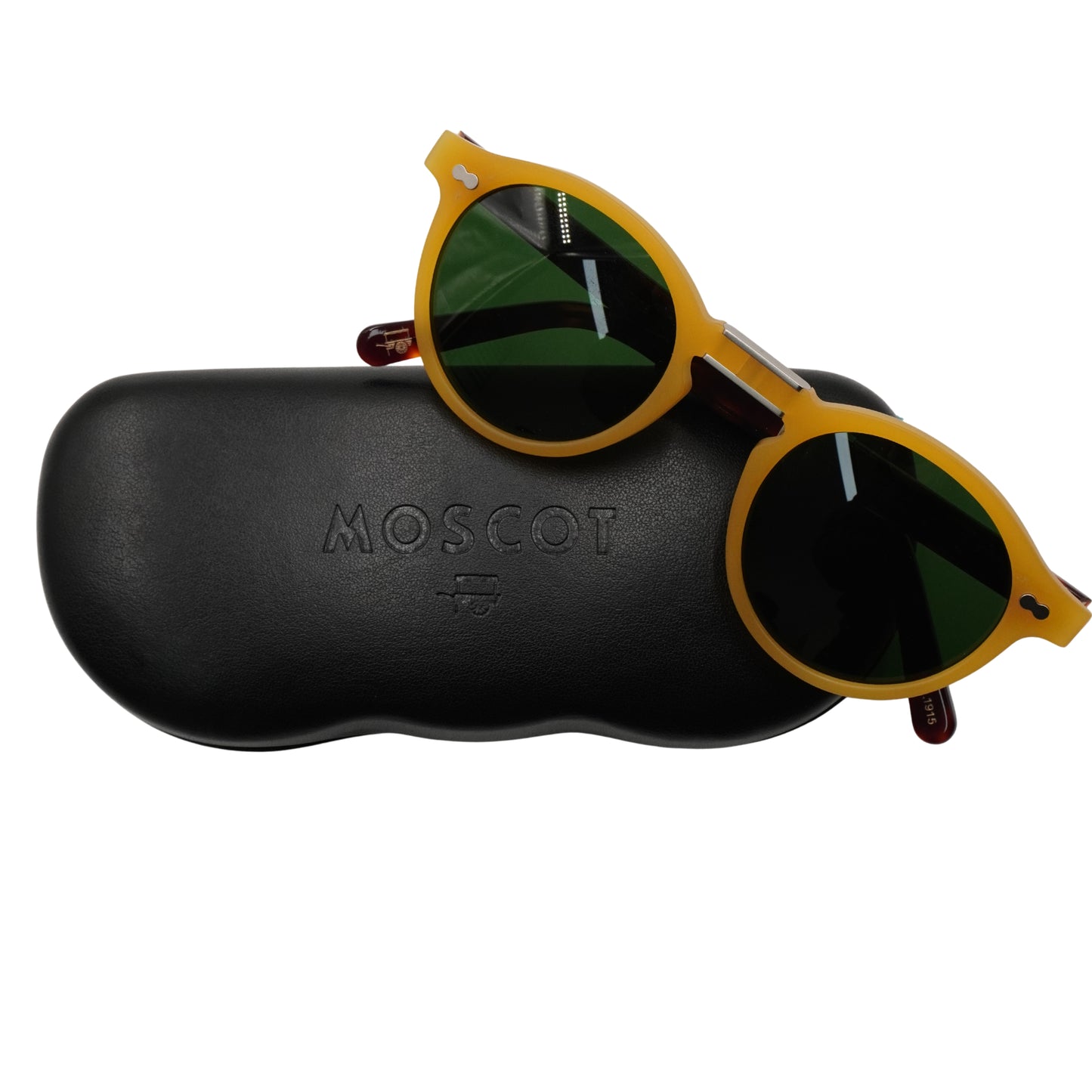 Moscot Lentes Amarillo Obscuro Amarillo