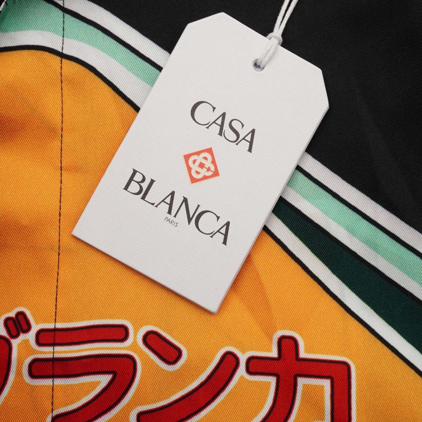 Casablanca Mountain Arch Silk Shirt