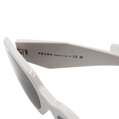 Lentes de Sol Prada Irregular Frame Blancos