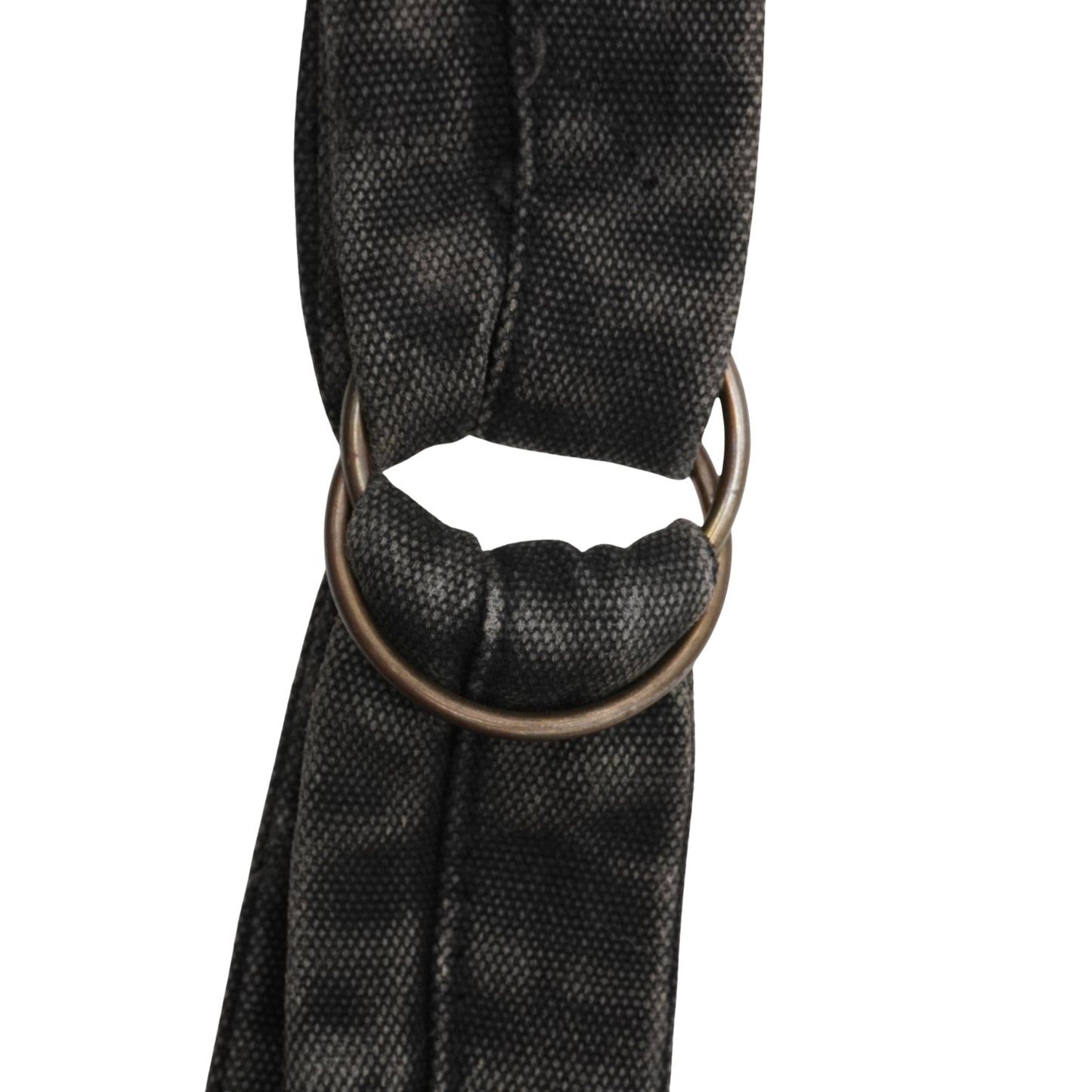 Kapital Bolsa Bandolera Con Parches Gris Oscuro