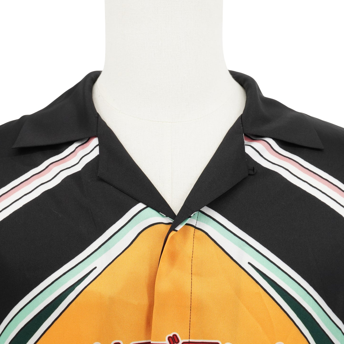 Casablanca Mountain Arch Silk Shirt