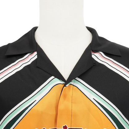 Casablanca Mountain Arch Silk Shirt