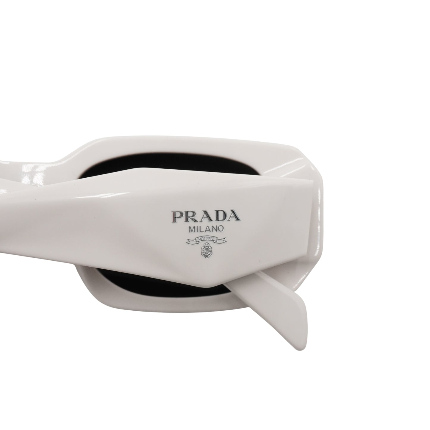 Lentes de Sol Prada Irregular Frame Blancos